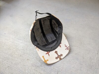 SUPREME Crosses Camp Cap Hat SS13 White 5 Panel Bogo Box Logo