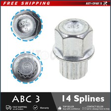 Vw Wheel Lock Key 14 Splines Abc 3 -- Fast Shipping For Volkswagenaudi Key Vw Wheel Lock Key 14 Splines Abc 3 -- Fast Shipping For Volkswagenaudi Key