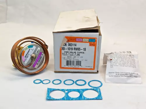 Emerson 063114 Expansion Valve XB-1019RW56-1B R-404A R-502 R-402A R-507