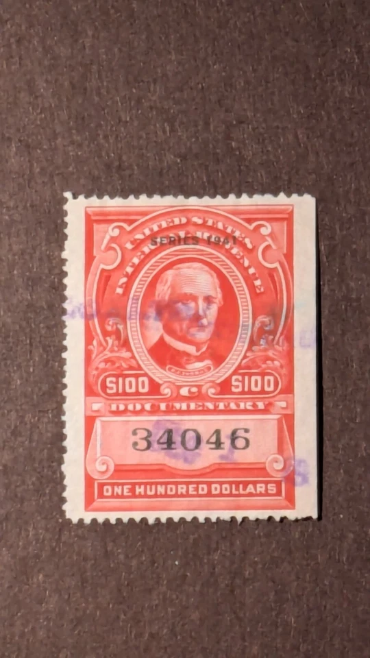 United States Revenue Stamps, #R332-3, R335 very fine used - Image 2 of 4