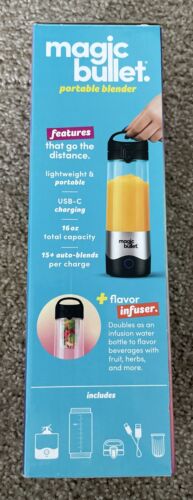 Magic Bullet Portable Blender MB-BX554-23 Sliver New In Box - Picture 2 of 6
