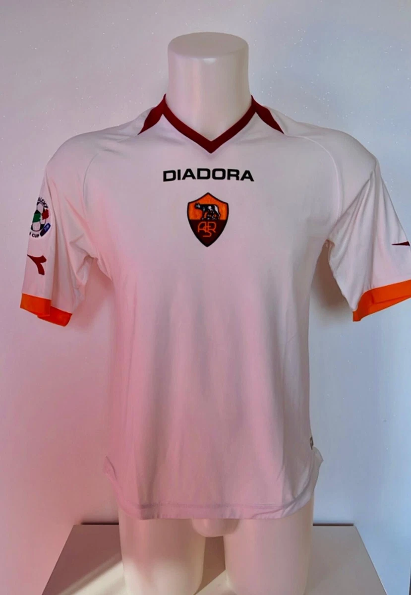 Maglia Calcio Roma Totti 2003-2004 Diadora Mazda - Taglia XXL - Usata Ma In Buone Condizioni