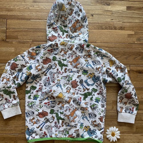 Disney Pixar Toy Story 4 Zip-Up Hoodie Size 9/10 - Picture 7 of 7