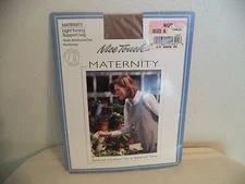 Nice Touch Maternity PantyHose. Nude. Size A. 82% Nylon/ 18% Lycra.