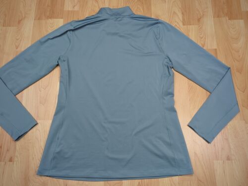 Nike Women's L gray Dri-Fit Long Sleeve Golf Top Mock-Neck Spandex polyester - Picture 10 of 10