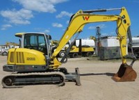 2018 WACKER NEUSON ET90 MINI EXCAVATOR TRACKHOE LOADER