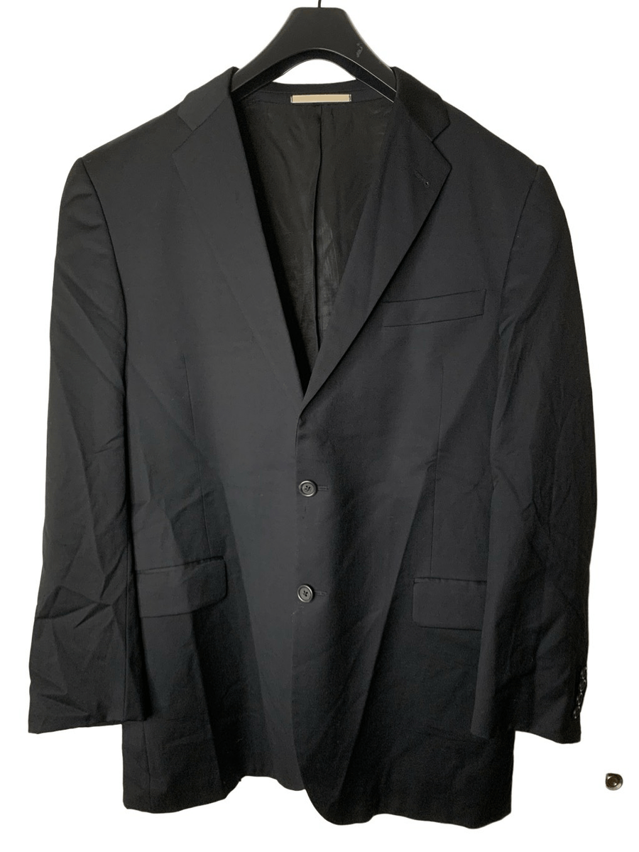 BURBERRY LONDON バーバリー ウールジャケット ブラック Burberry London 100% wool blazer suit jacket black men's