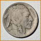 1917-D Buffalo Nickel. Horn Details. Full Date. Holo-restored Coin. (B)