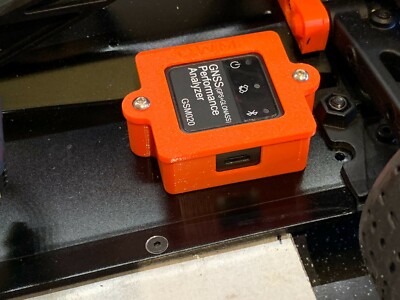 LightWeight Orange USB Halterung/Schutzhülle SKYRC GPS Analyzer. Speedrun