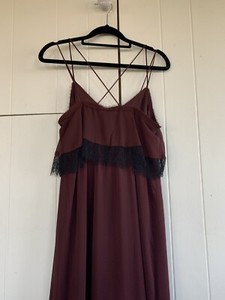 h and m black lace dress