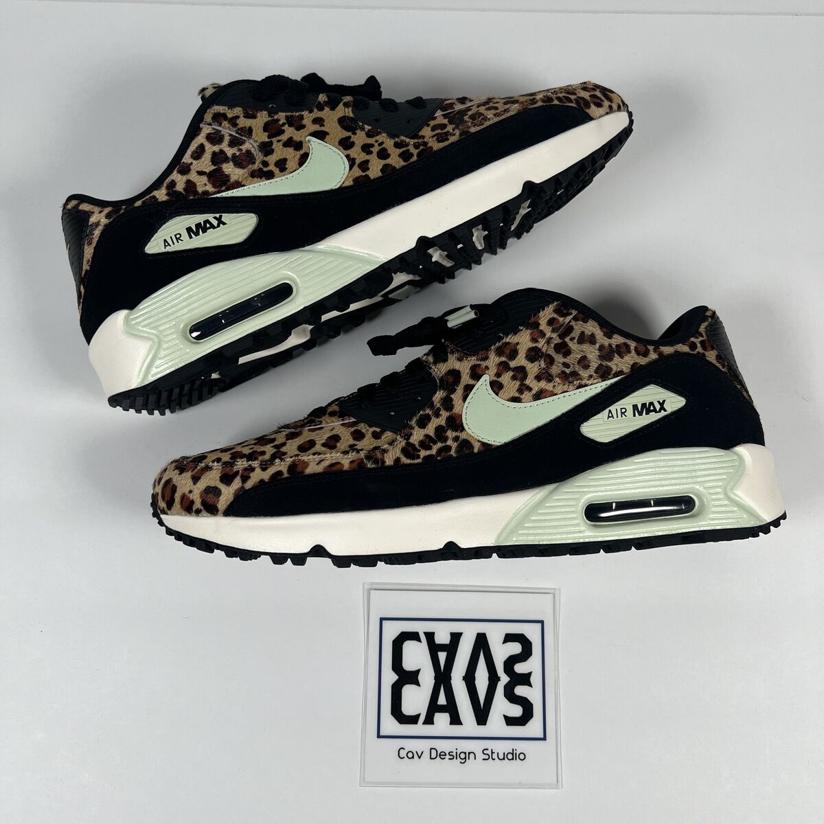 Nike Air Max 90 NRG Golf Shoes DH3042-800 Leopard Print Nike Air Max 90 NRG Golf Shoes DH3042-800 Leopard Print