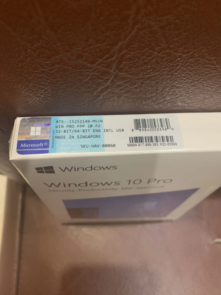Microsoft Windows 10 Pro 32/64 Bit USB / Brand New / FREE SHIPPING - Image 3 of 4