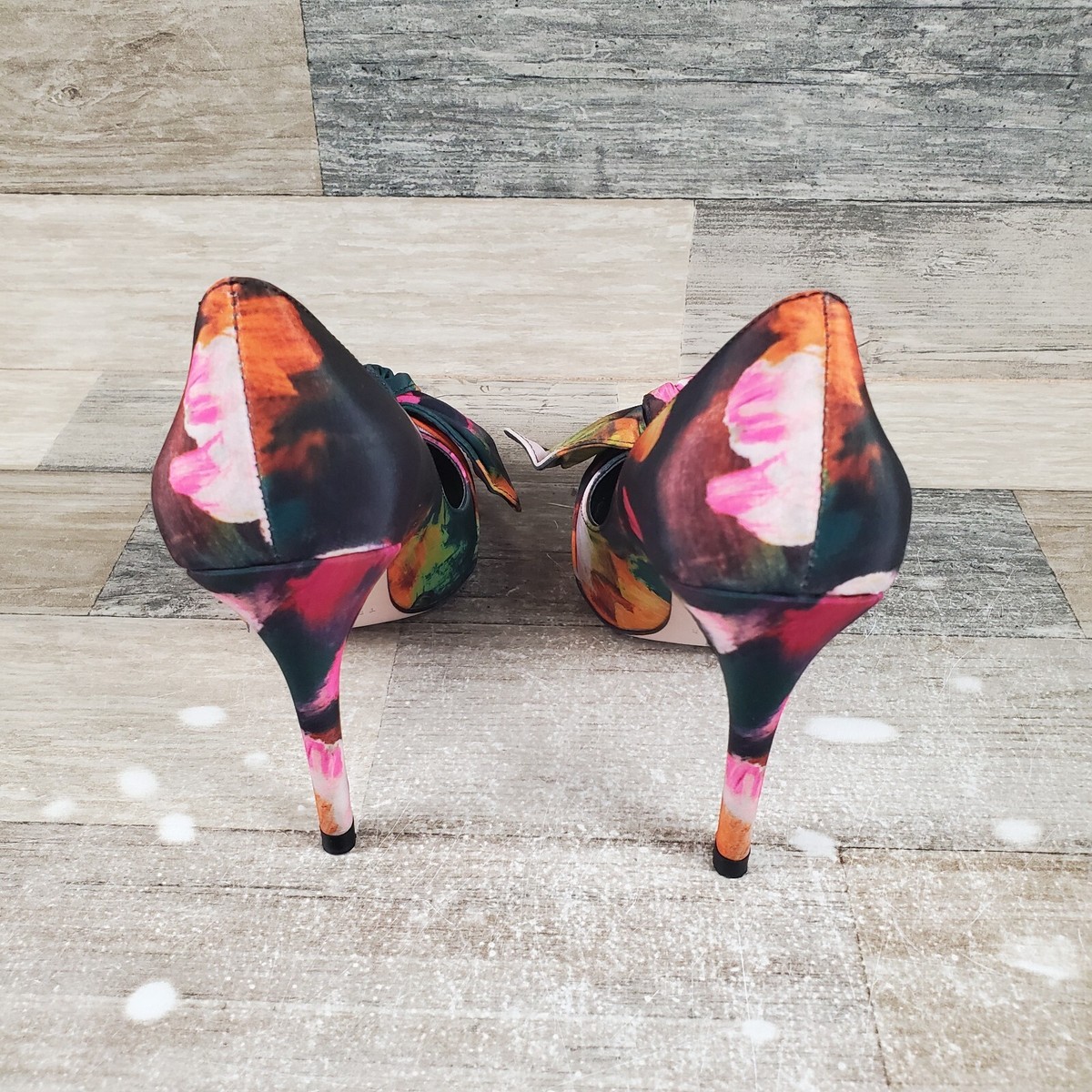 (取寄) テッドベーカー レディース リョー Ted Baker women Ryoh Black Ted Baker Ryoh Womens Pumps Sz 6.5 Black Slip On Pointed Toe