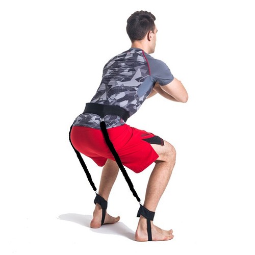 Leg Muscle Strength Tensioner Man Bands Basketball Sports Training Equipment - Picture 3 of 12