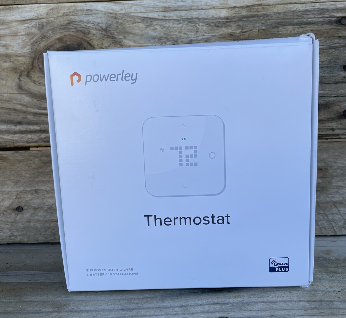 Powerley Thermostat Battery Powered Smart Thermostat Z Wave Plus Model T1.0 AEP-image