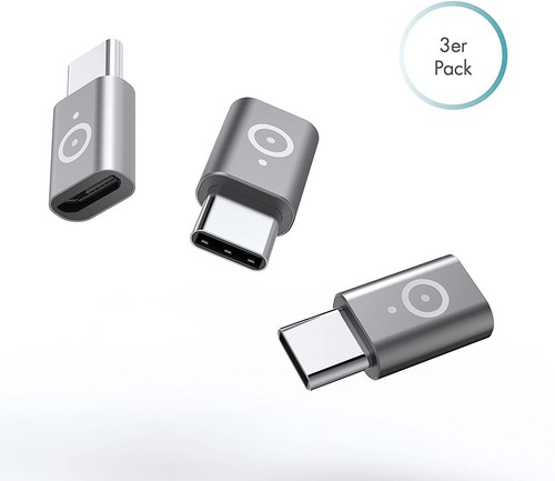 3x Adaptateur Micro-Usb Sur Usb-C Convertisseur Tablette PC Smartphone - Photo 6/9
