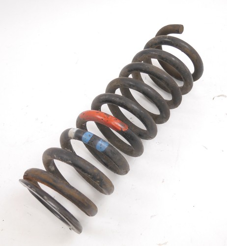 1x Mercedes 190er W201 Feder Fahrwerksfeder hinten Hinterachse Rot Blau Weiß