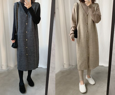 Women  s Open Front Knitted Sleeveless Cardigan Button Down Outwear Vest Top