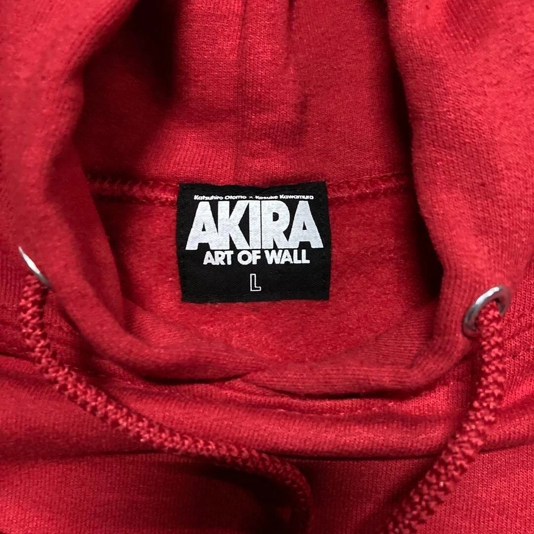 SUPREME Felpa con cappuccio AKIRA ART OF WALL Suprem Red taglia L PARCO Akira Exhibition Limited Anime