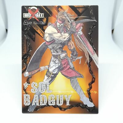 013 Sol Badguy Guilty Gear X CARD ARC SYSTEM WORKS Arcade GAME SAMMY Japan TCG
