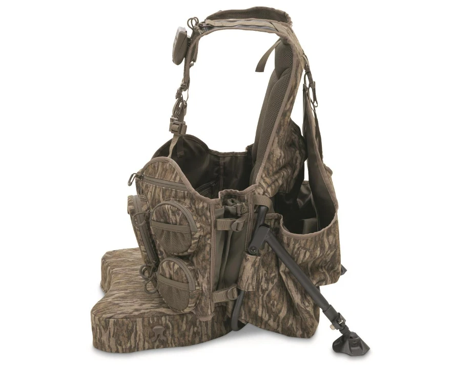 Turkey Vest Tactical Seat Removable Sit-Anywhere Kickstand Frame Hunting Outdoor - Image 3 of 4