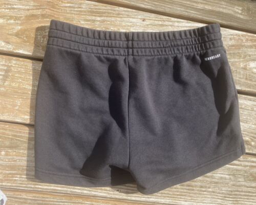 Adidas x Zoe Saldana Collection Women’s Size Medium Black French Terry Shorts - Picture 3 of 4