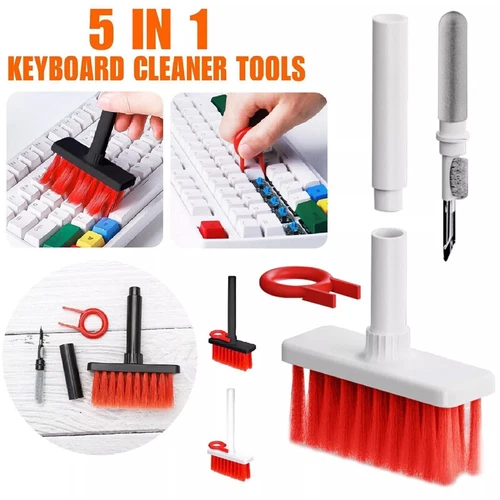 5-In-1-Tastaturreiniger Für Laptop Bluetooth Kopfhörer Ecke '