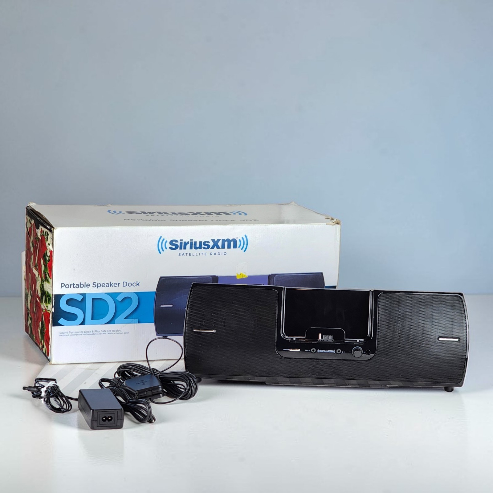 Player Portable Speaker Dock Sxsd2 Antenna & Cord