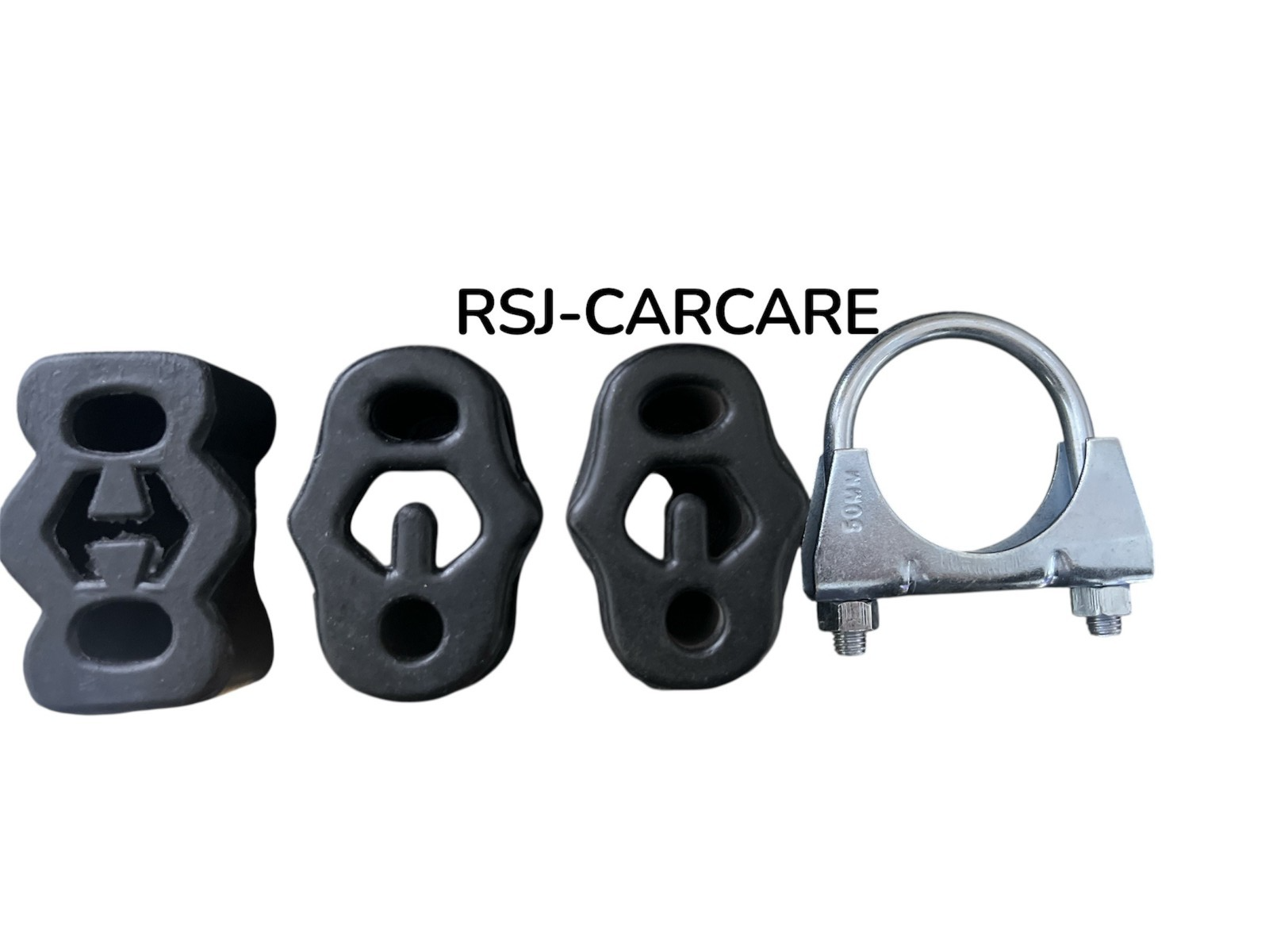 Exhaust Rear Box Mounts + Clamp fits SCIROCCO 1.8 84-91