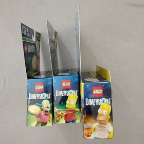 LEGO Dimensions Simpsons LOT Bart 71211 Homer 71202 Krusty 71227 FUN LEVEL PACK