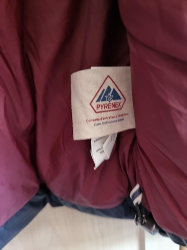 PYRENEX schwarze wattierte Jacke Gr. L Herren Daunen Puffer Kapuze Freizeit Outdoor - Bild 6 von 8