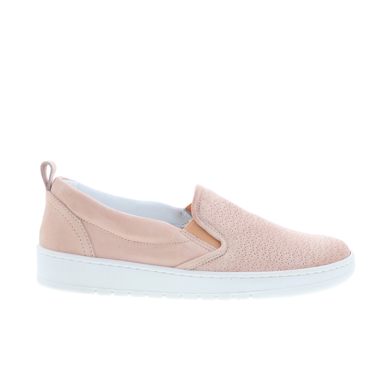 Miz Mooz Emersen Womens Pink Leather Slip On Lifestyle Sneakers Shoes 37 5490₽