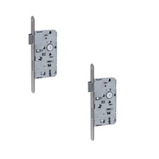 ABUS Einsteckschloss BB 55/72 DIN Links Zimmertürschloss Türschloss 2ER