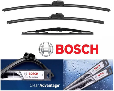 Set of 3 Bosch Wiper Left + Right For 2012 - 2019 Land Rover Range Rover Evoque