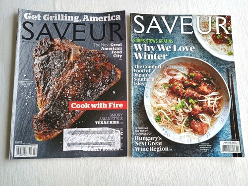 Saveur Magazine Lot of 18 Issues 2003-2016 Cooking Recipes Roasting Italian - Picture 4 of 12