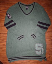 RARE Harry Potter Slytherin Sweater V-Neck Men s XL