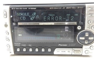 Pioneer Carrozzeria FH-P900MD-CDカロッツェリア Carrozzeria FH-P9000MD Pioneer 2Din Car Audio CD MD Player JDM