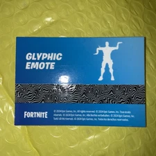 Fortnite Glyphic Emote RARE