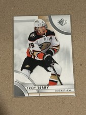 2023-24 Upper Deck SP Hockey Base Troy Terry #48 Anaheim Ducks
