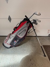 Junior Golf Set w/ U.S. Kids Tour Series Stand Bag - 5 Clubs - RH - Driver  37"