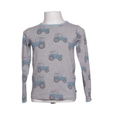 Småfolk, Langarmshirt, Größe: 110/116, Grau/Blau/Mehrfarbig #kbn