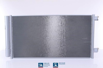 Condenser, air conditioning NISSENS 940678