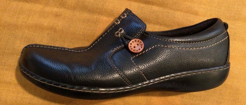 CLARKS ARTISAN SHOES Slip-On Comfortable Leather Ren Faire Style Shoes Size 9 M