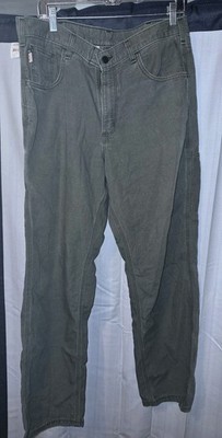 Carhartt Pants 2112 CAT 2 FR Green Mens 34x30