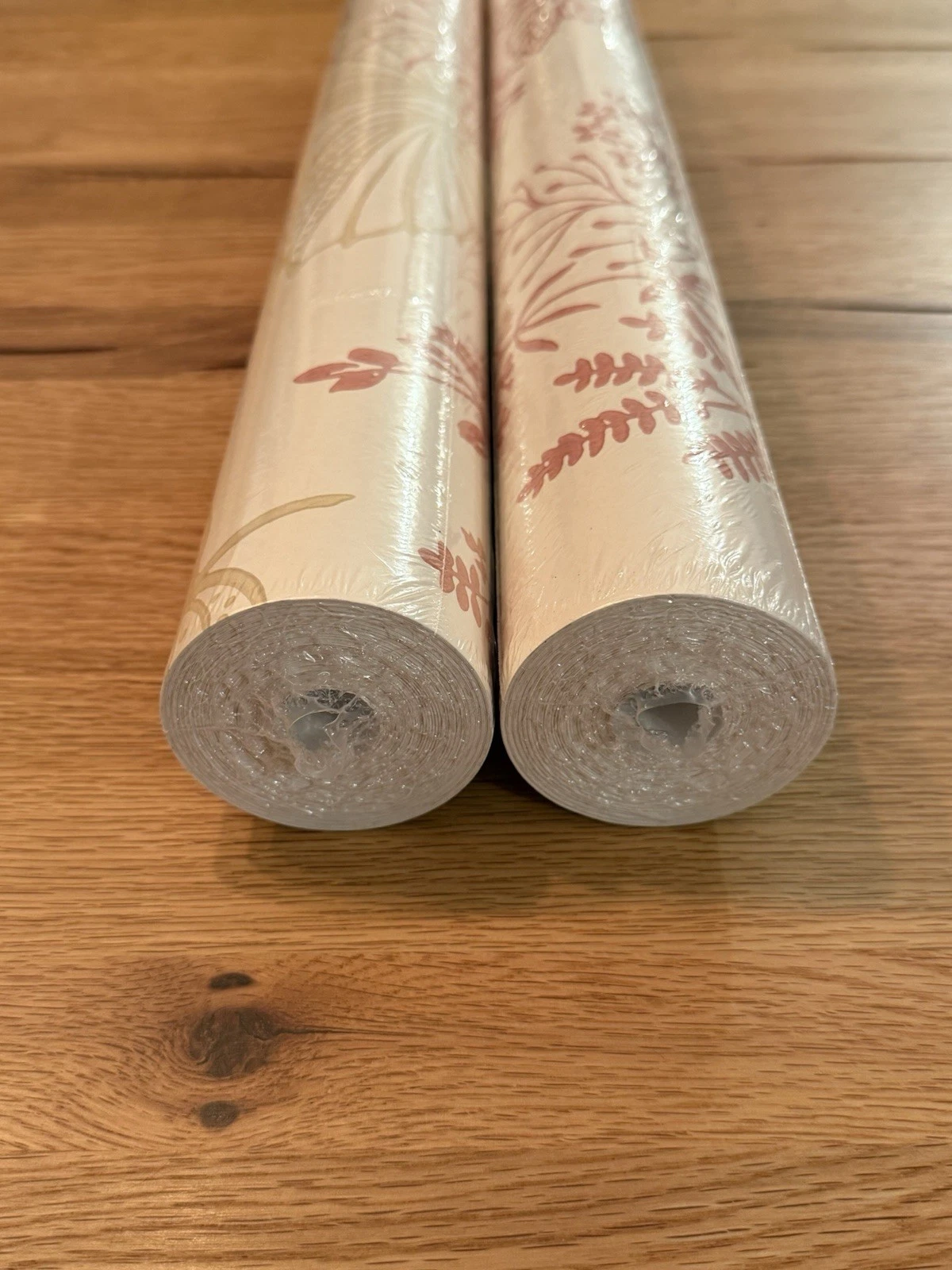 2 Rolls Little Greene Wallpaper Norcombe Jazz Red Beige 0271NRJAZZZ - Brand New 6