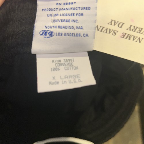 Vintage NOS Converse Basketball Shorts Size Mens XL Made In USA NWT 100% Cotton - Picture 10 of 10