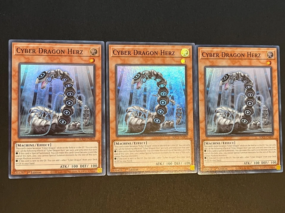 YUGIOH CYBER DRAGON DECK- INFINITY- NOVA- CORE- VIER-HERTZ- SIEGER GALAXY NM - Image 4 of 4