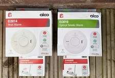 Aico Ei301 Optical Smoke Alarm X1, Aico Ei3014 Heat Detector X1 And 2xSmartlinks