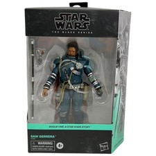 Star Wars Black Series Saw Gerrera 6  Action Figure Rogue One Hasbro New Sealed