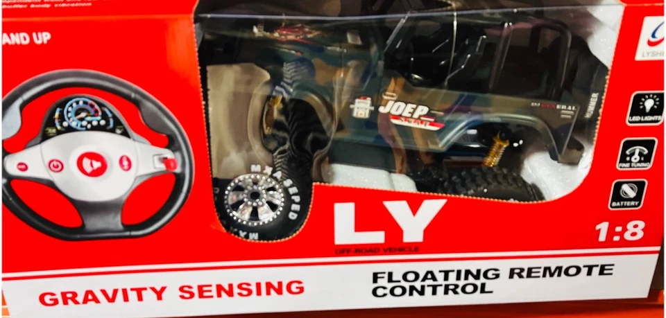 GRAVITY SENSING FLOATING REMOTE CONTROL Jeep - Image 3 of 4